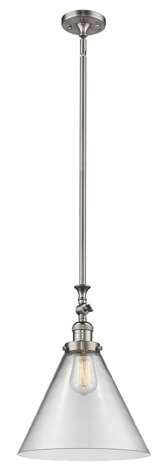 Innovations 206-SN-G42-L One Light Mini Pendant, Brushed Satin Nickel