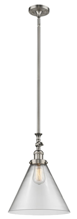 Innovations 206-SN-G42-L-LED LED Mini Pendant, Brushed Satin Nickel