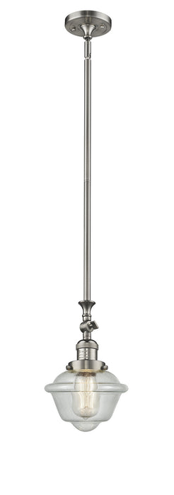 Innovations 206-SN-G534-LED LED Mini Pendant, Brushed Satin Nickel
