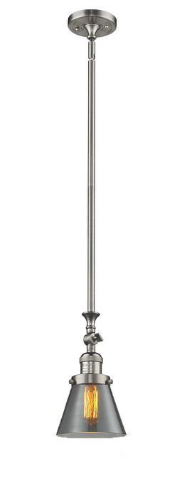 Innovations 206-SN-G63-LED LED Mini Pendant, Brushed Satin Nickel