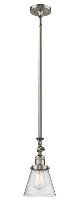 Innovations 206-SN-G64-LED LED Mini Pendant, Brushed Satin Nickel