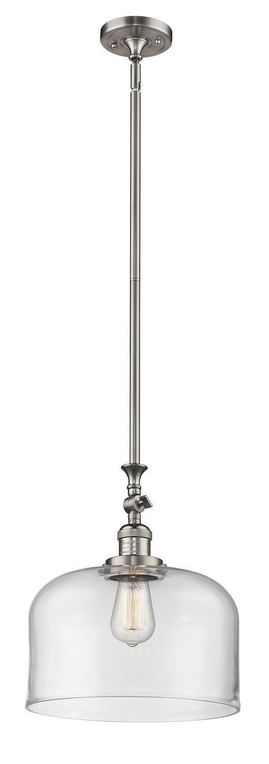 Innovations 206-SN-G72-L-LED LED Mini Pendant, Brushed Satin Nickel