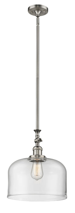 Innovations 206-SN-G72-L-LED LED Mini Pendant, Brushed Satin Nickel