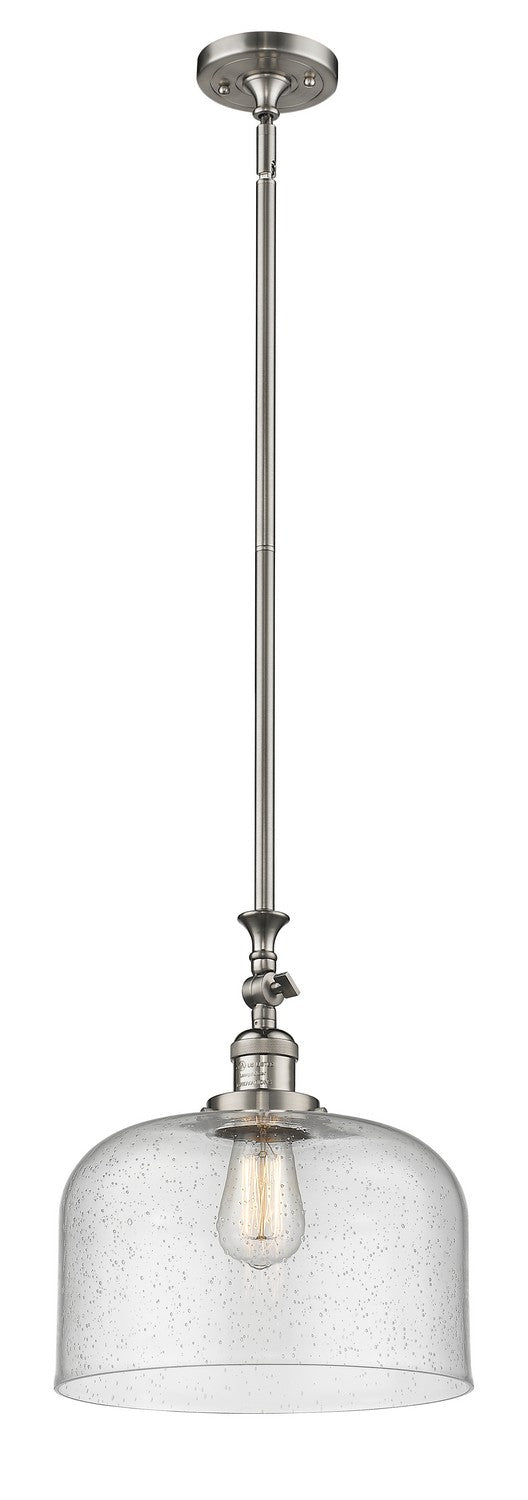 Innovations 206-SN-G74-L-LED LED Mini Pendant, Brushed Satin Nickel