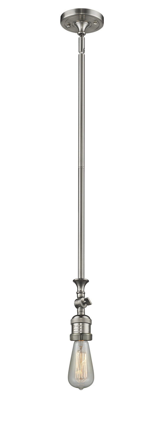 Innovations 206-SN-LED LED Mini Pendant, Brushed Satin Nickel