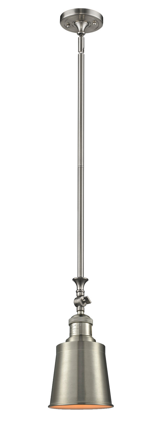 Innovations 206-SN-M9-SN One Light Mini Pendant, Brushed Satin Nickel