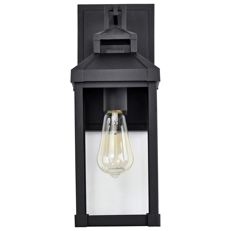 Nuvo Lighting 60-7371 One Light Wall Lantern, Matte Black