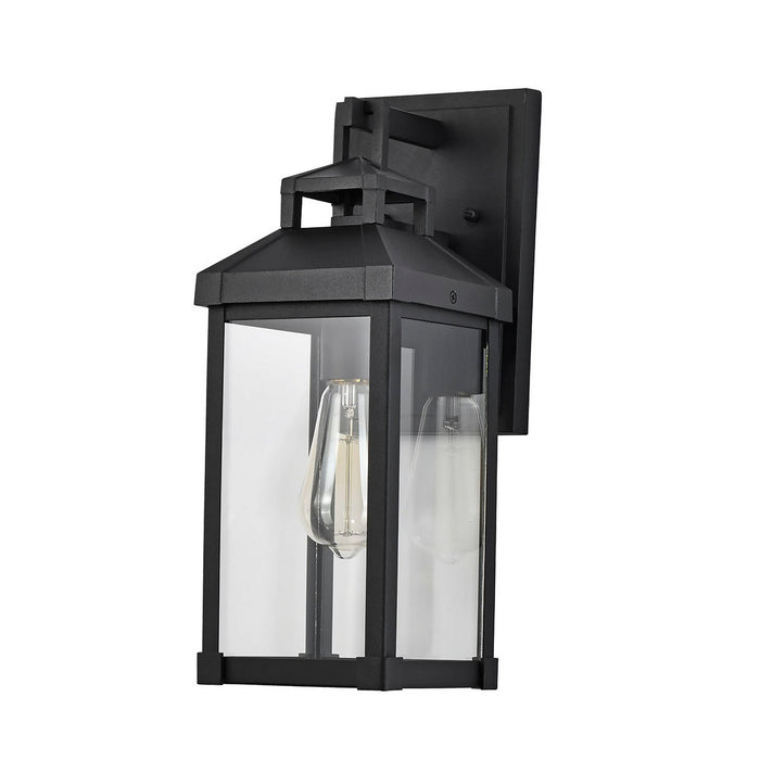 Nuvo Lighting 60-7371 One Light Wall Lantern, Matte Black