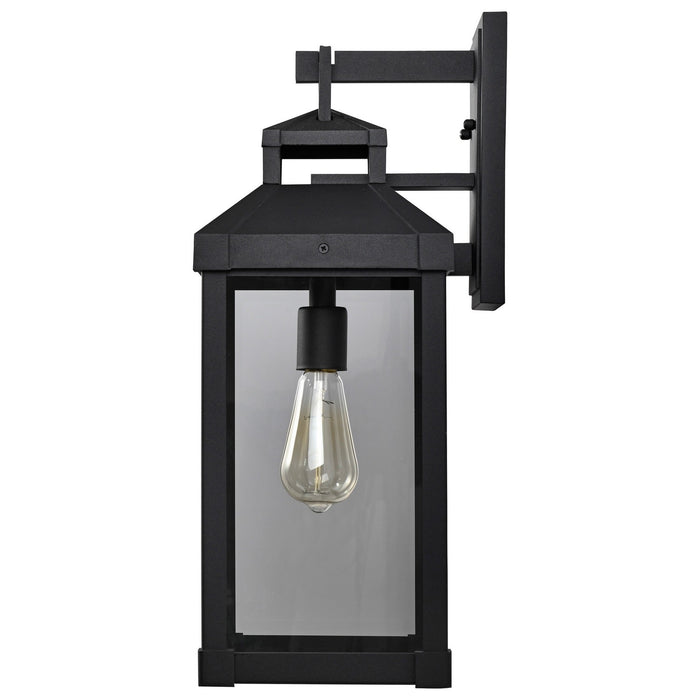 Nuvo Lighting 60-7372 One Light Wall Lantern, Matte Black