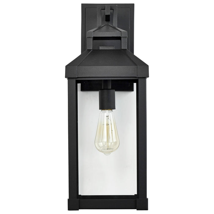 Nuvo Lighting 60-7372 One Light Wall Lantern, Matte Black