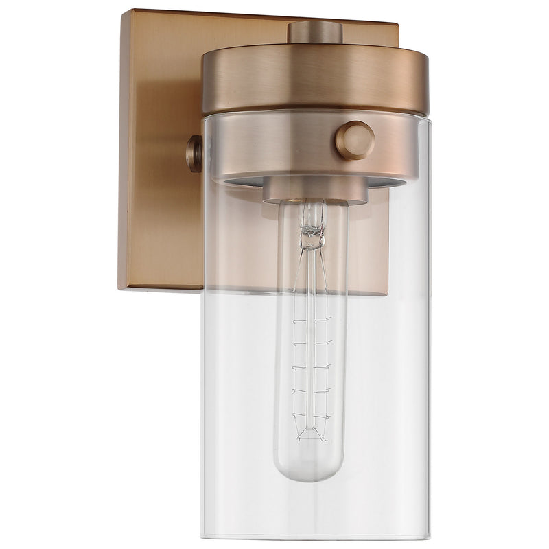 Nuvo Lighting 60-7531 One Light Vanity, Burnished Brass