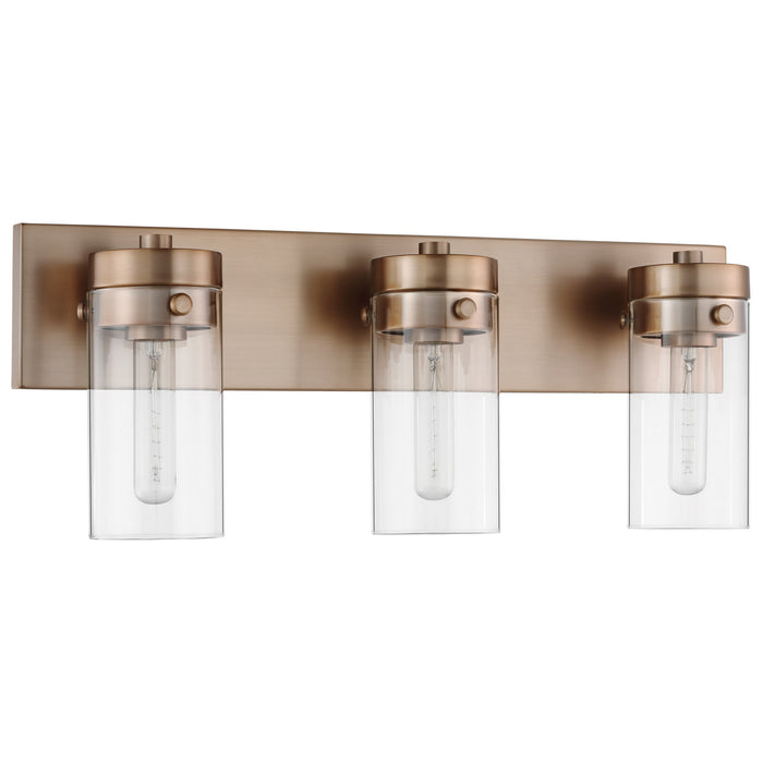 Nuvo Lighting 60-7533 Three Light Vanity, Burnished Brass