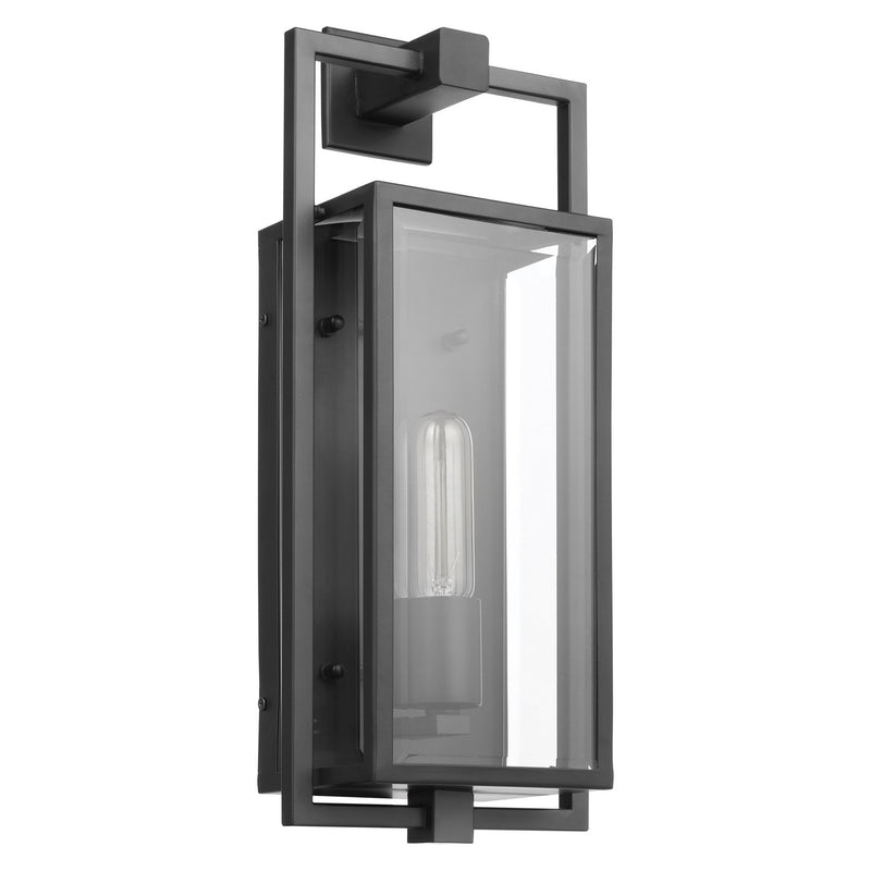 Nuvo Lighting 60-7544 One Light Wall Lantern, Matte Black