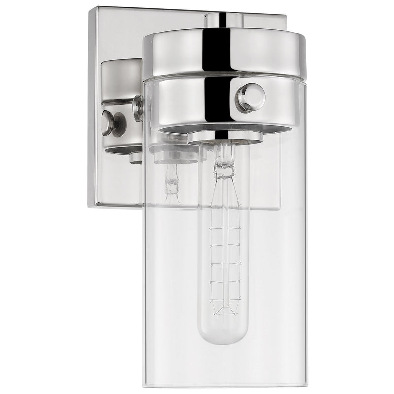 Nuvo Lighting 60-7631 One Light Vanity, Polished Nickel