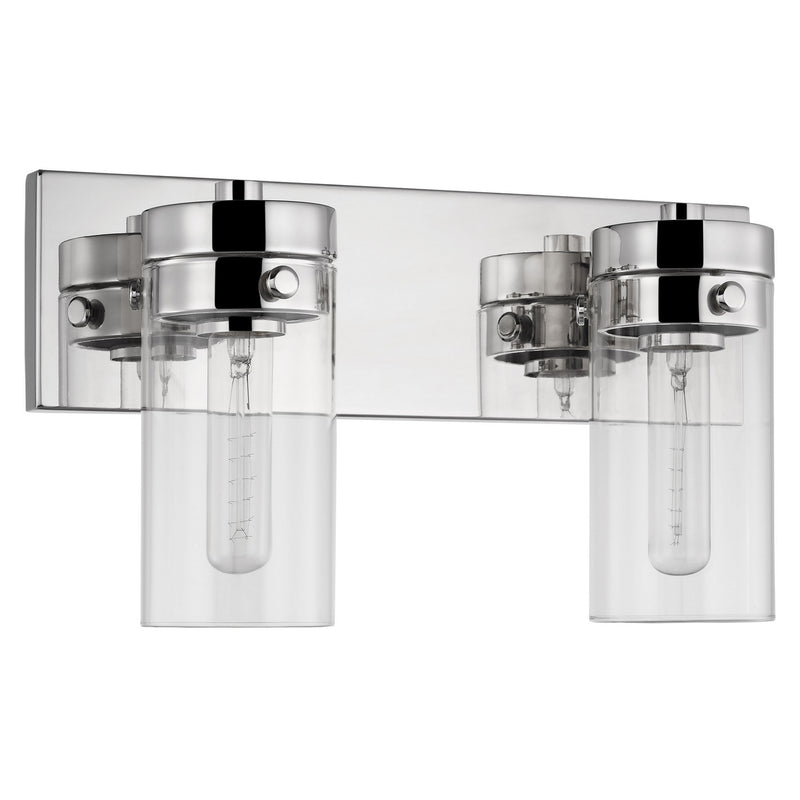 Nuvo Lighting 60-7632 Two Light Vanity, Polished Nickel