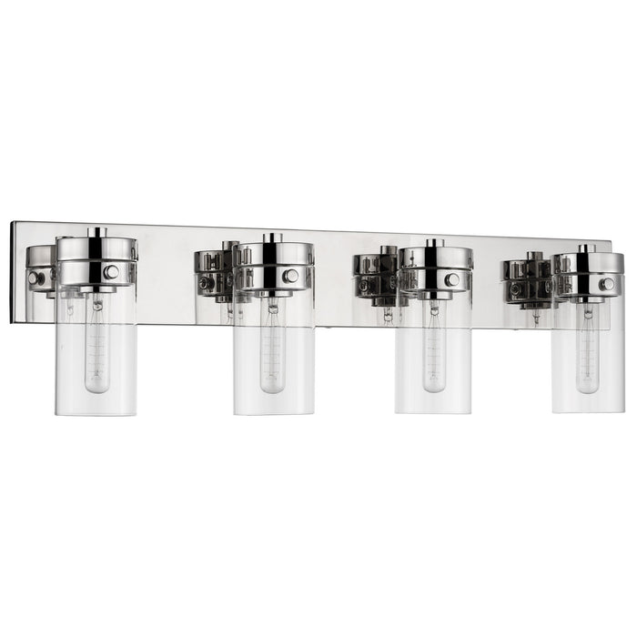 Nuvo Lighting 60-7634 Four Light Vanity, Polished Nickel