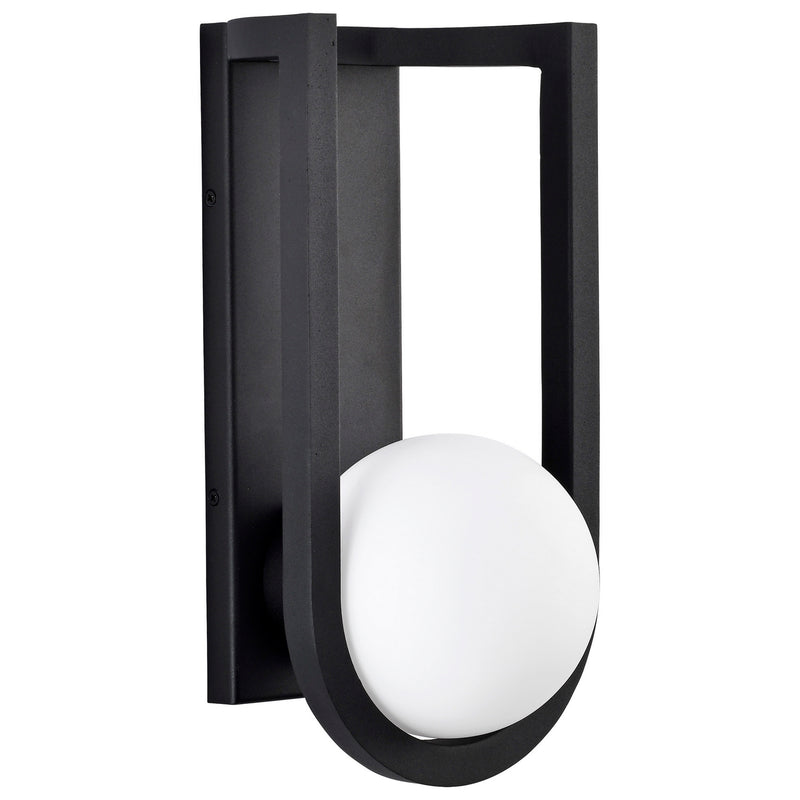 Nuvo Lighting 62-1620 LED Wall Lantern, Matte Black