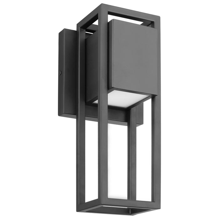 Nuvo Lighting 62-1653 LED Wall Lantern, Matte Black