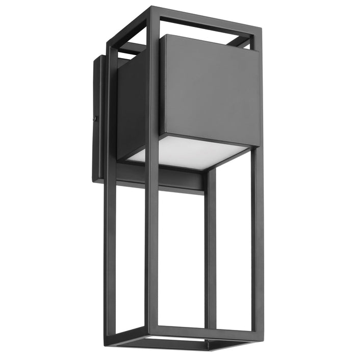 Nuvo Lighting 62-1654 LED Wall Lantern, Matte Black
