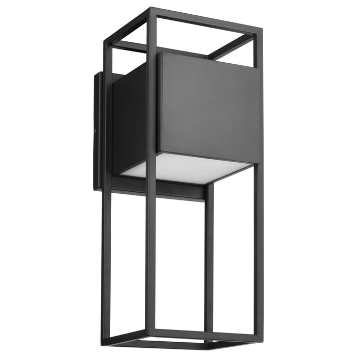 Nuvo Lighting 62-1655 LED Wall Lantern, Matte Black