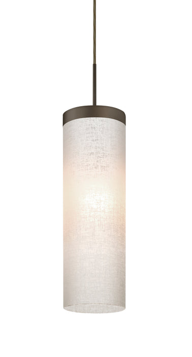 Besa 1JC-FRIZLN-BR One Light Pendant, Bronze