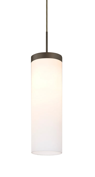 Besa 1JC-FRIZOG-BR One Light Pendant, Bronze