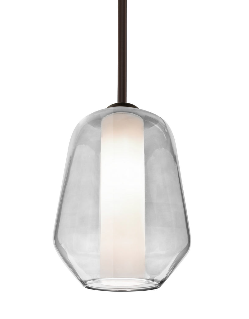 Besa 1TT-LINKCL-LED-BR LED Pendant, Bronze