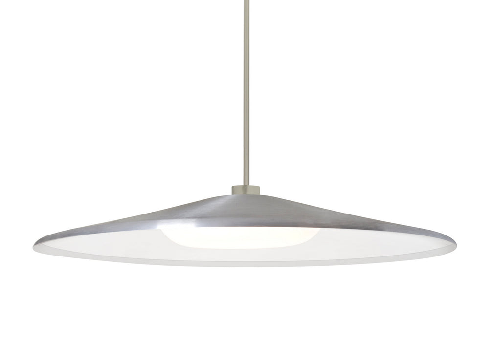 Besa 1TT-SWANSL-LED-SN LED Pendant, Satin Nickel