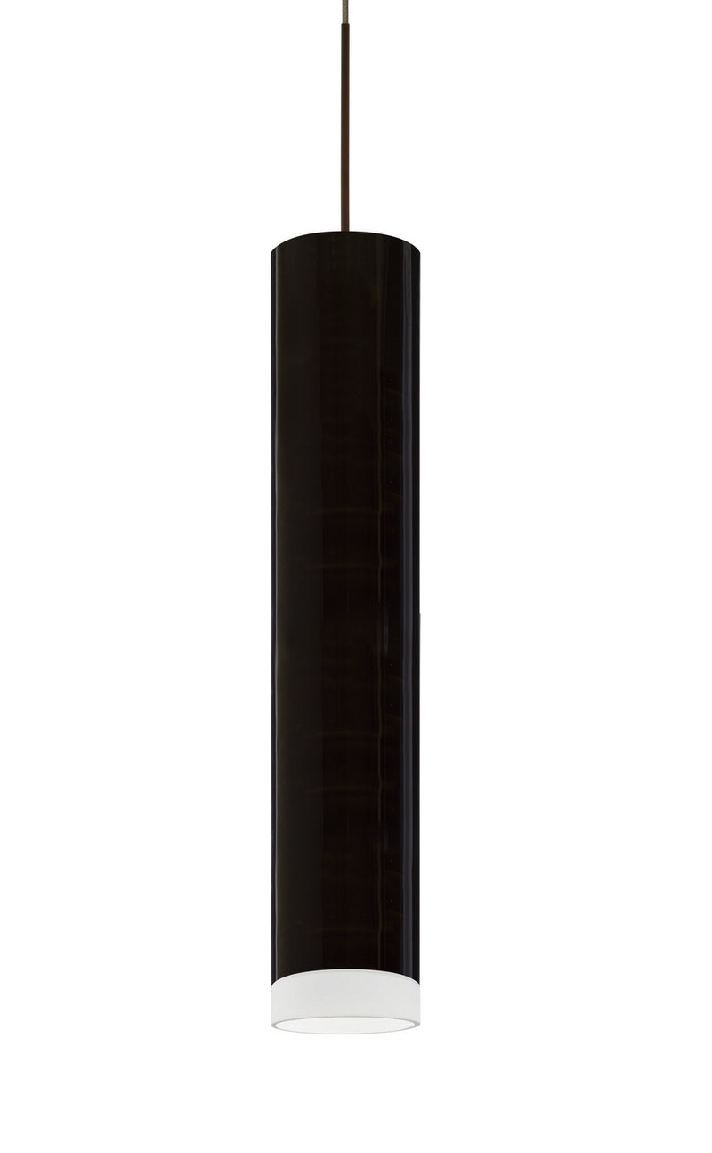 Besa 1XC-CAFE12BF-BR One Light Pendant, Bronze