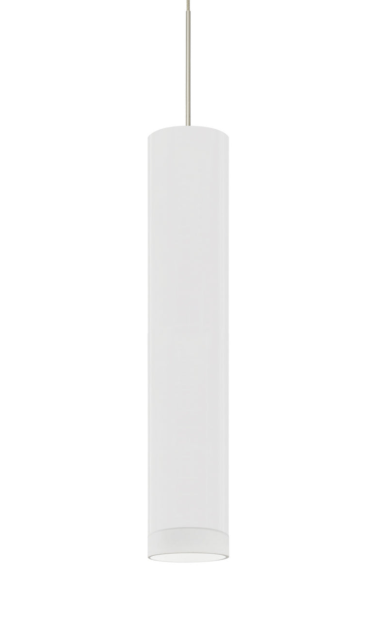 Besa 1XT-CAFE12WF-SN One Light Pendant, Satin Nickel