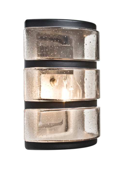 Besa AQUARBH-CL-BK Wall Sconce, Black