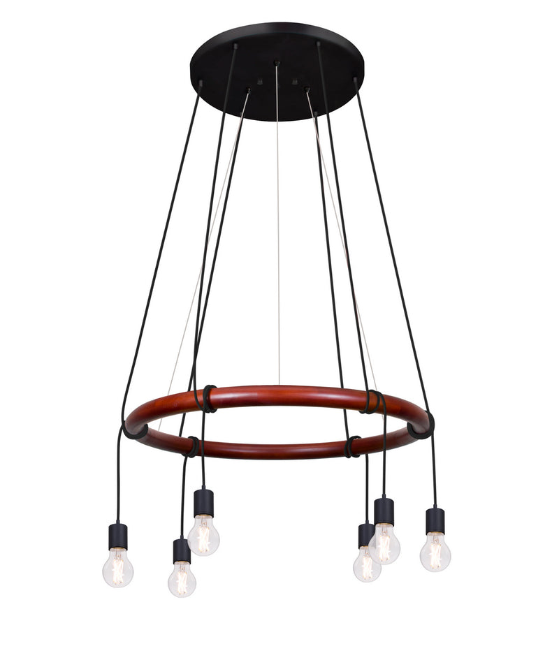 Besa CIRQUE-120V-EDIL-BK LED Pendant, Black