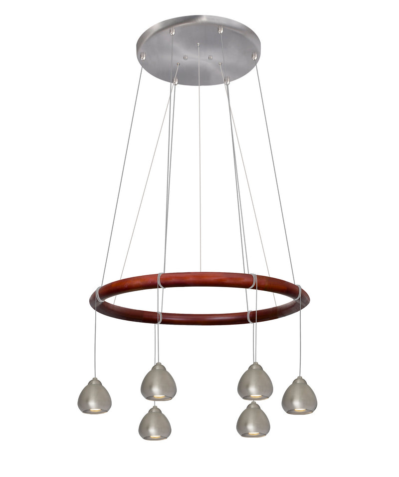 Besa CIRQUE-12V-LED-SN LED Pendant, Satin Nickel