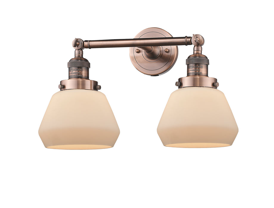 Innovations 208-AC-G171-LED LED Bath Vanity, Antique Copper
