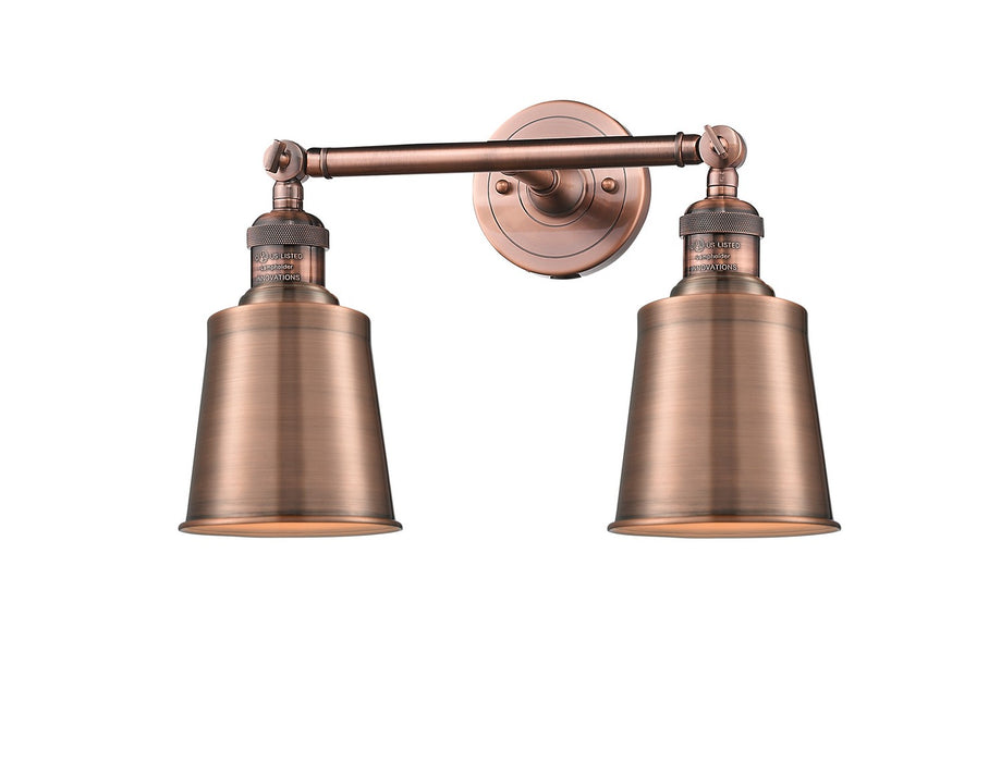 Innovations 208-AC-M9-AC-LED LED Bath Vanity, Antique Copper
