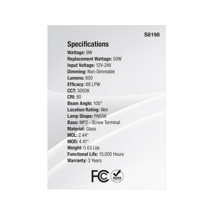 Satco S8198 Light Bulb, Clear