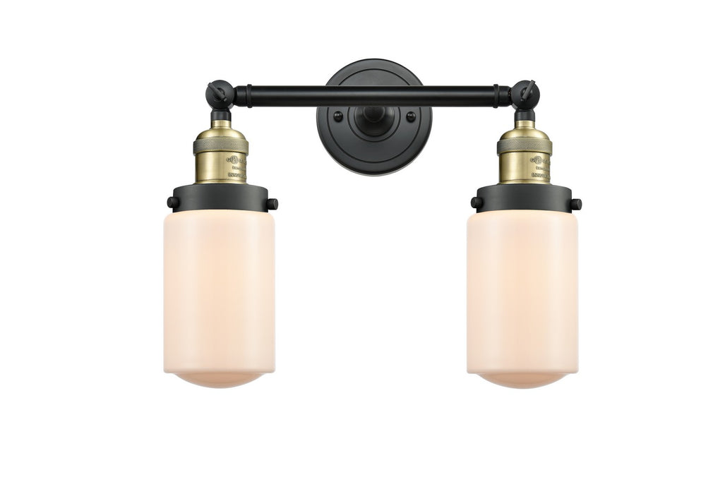Innovations 208-BAB-G311-LED LED Bath Vanity, Black Antique Brass
