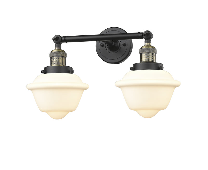 Innovations 208-BAB-G531-LED LED Bath Vanity, Black Antique Brass