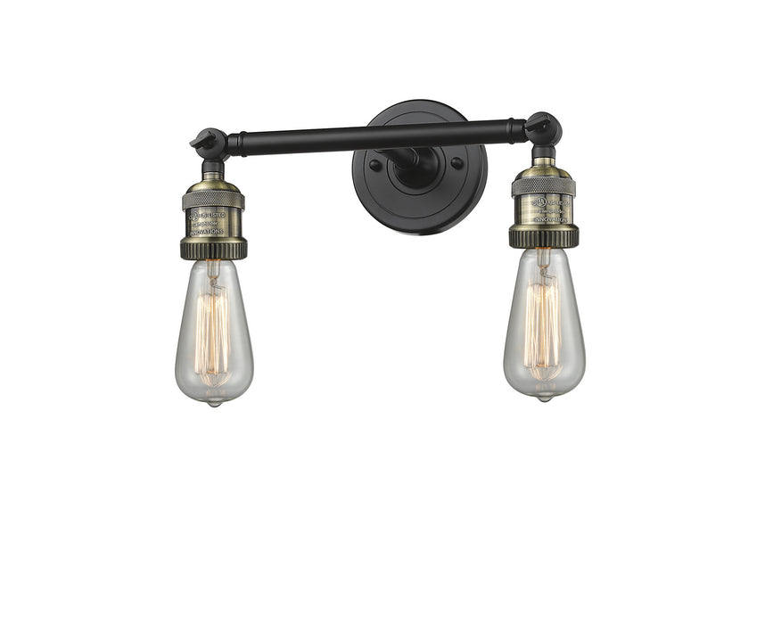 Innovations 208-BAB-LED LED Bath Vanity, Black Antique Brass