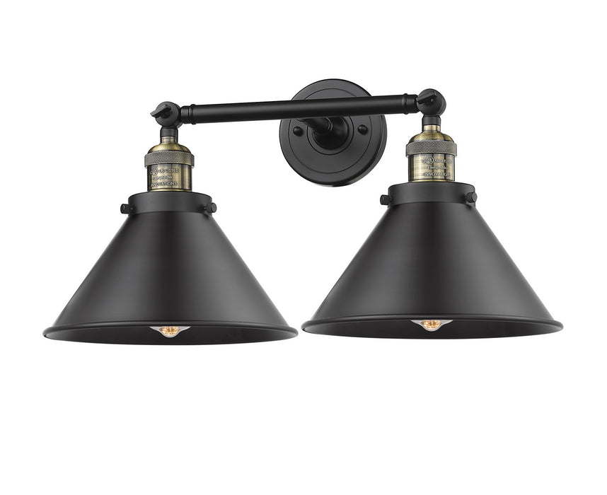 Innovations 208-BAB-M10-BK-LED LED Bath Vanity, Black Antique Brass