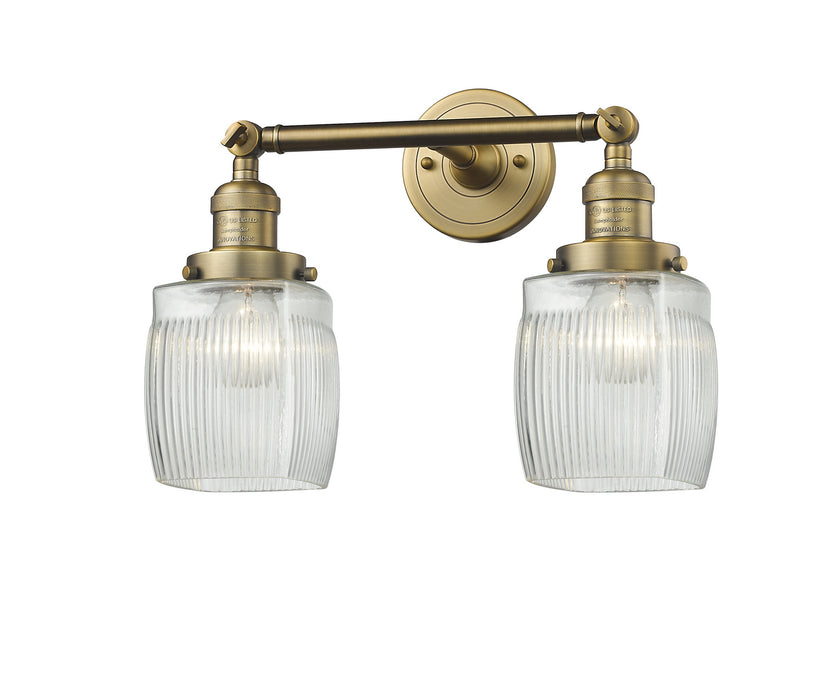 Innovations 208-BB-G302-LED LED Bath Vanity, Brushed Brass