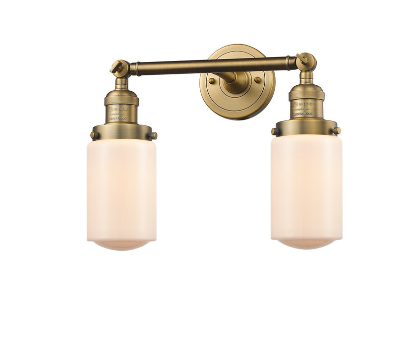 Innovations 208-BB-G311-LED LED Bath Vanity, Brushed Brass