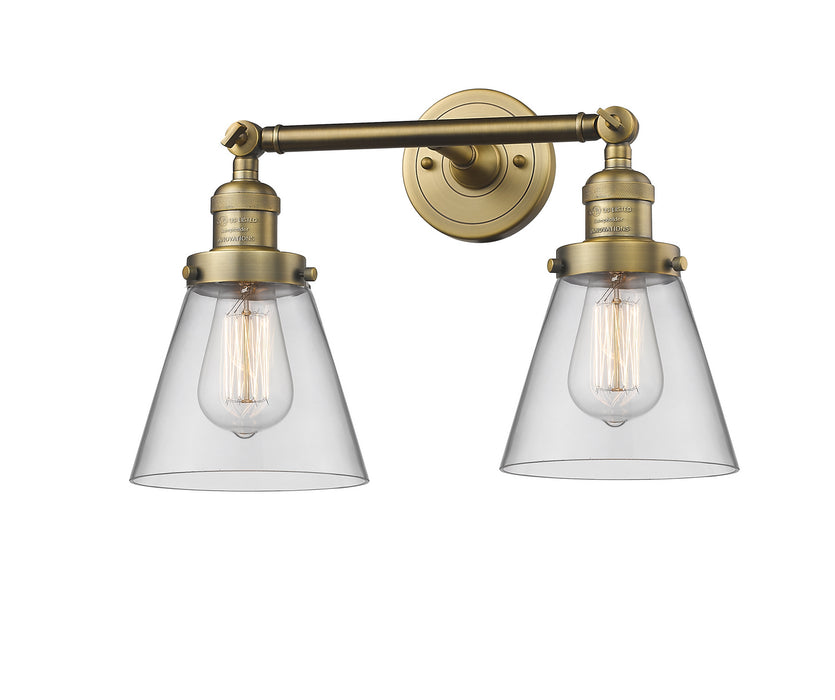 Innovations 208-BB-G62-LED LED Bath Vanity, Brushed Brass
