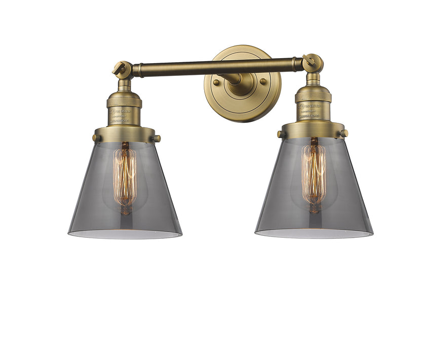 Innovations 208-BB-G63-LED LED Bath Vanity, Brushed Brass