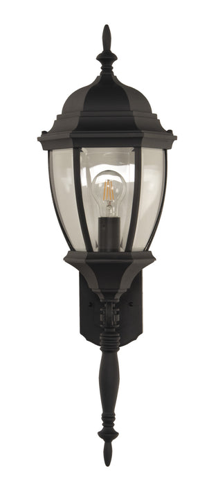 Craftmade Z280-TB One Light Wall Mount, Textured Black