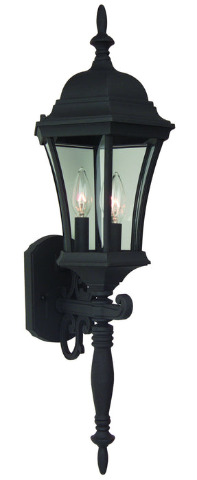 Craftmade Z340-TB Three Light Wall Mount, Textured Black