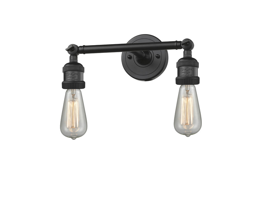 Innovations 208-BK-M10-BK-LED LED Bath Vanity, Matte Black