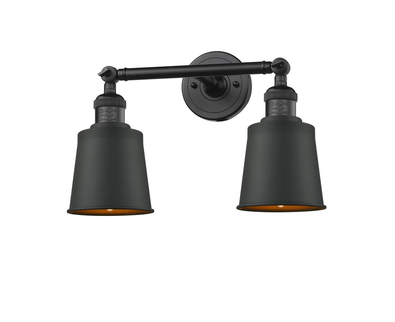 Innovations 208-BK-M9-BK-LED LED Bath Vanity, Matte Black