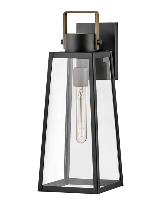Lark 82004BK LED Wall Lantern, Black