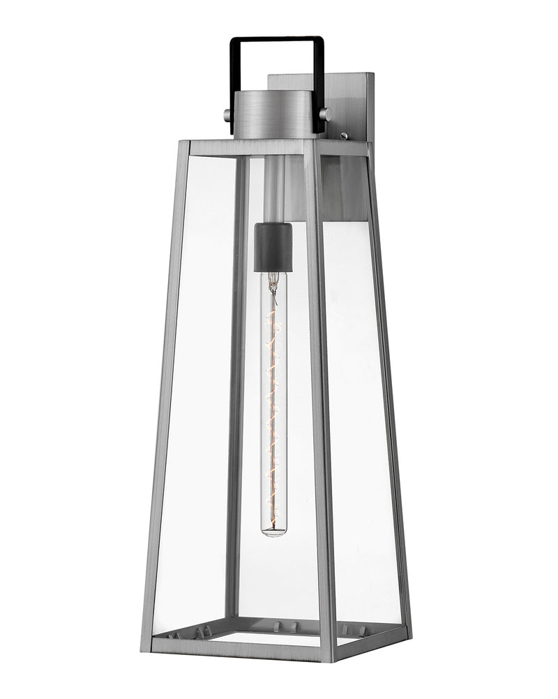 Lark 82005AL LED Wall Lantern, Antique Brushed Aluminum